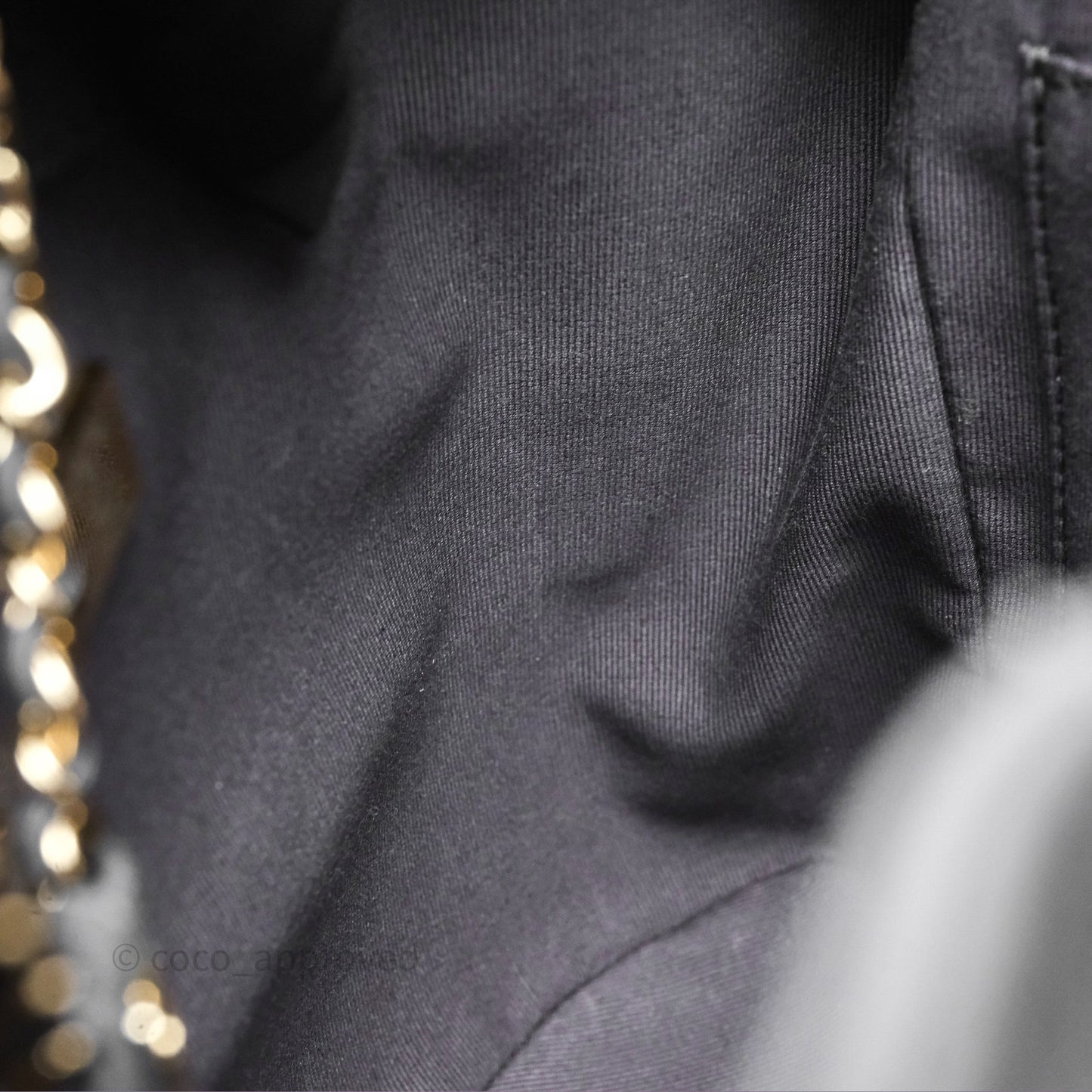 Chanel Duma Backpack Medium Grey Caviar Gold Hardware