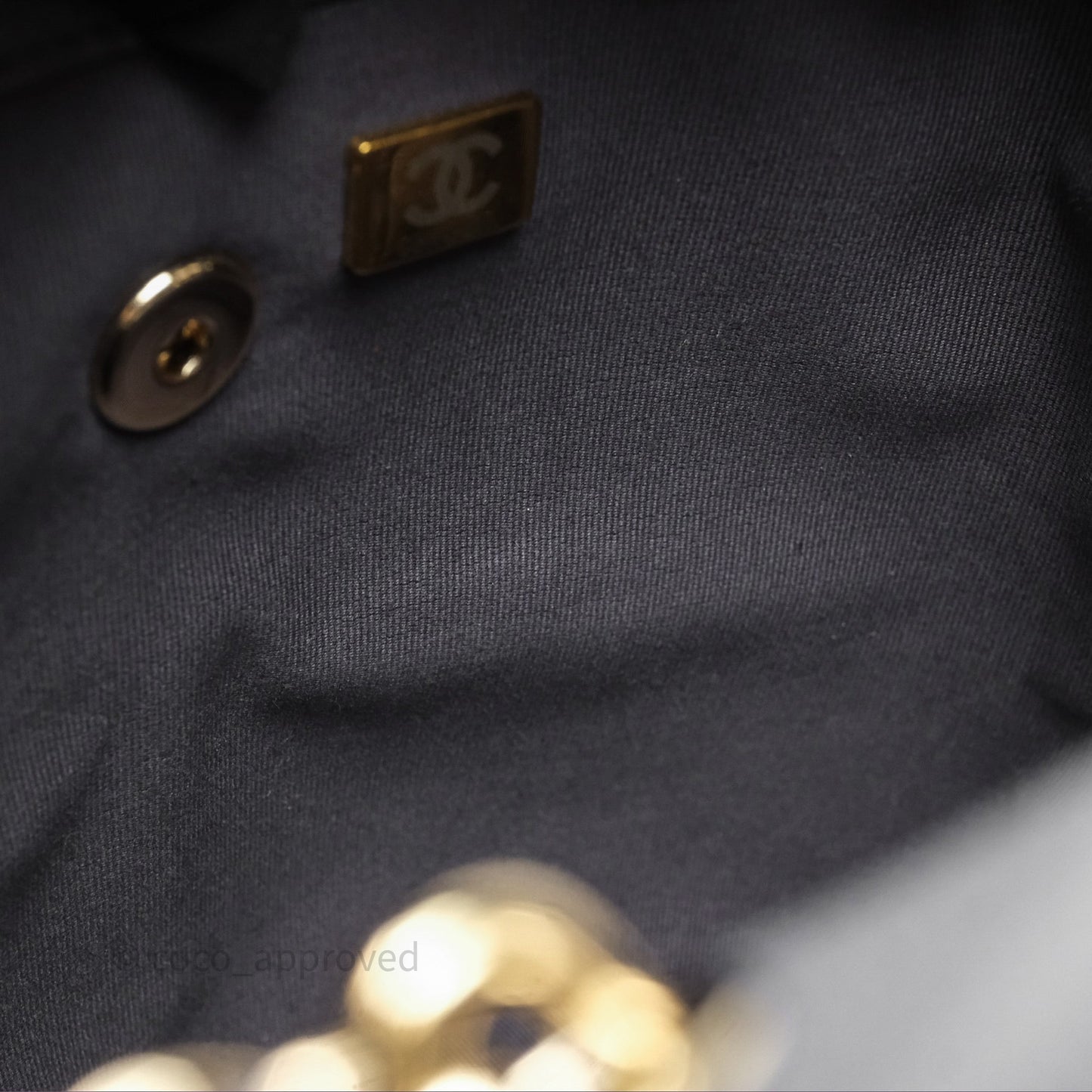 Chanel Duma Backpack Medium Grey Caviar Gold Hardware