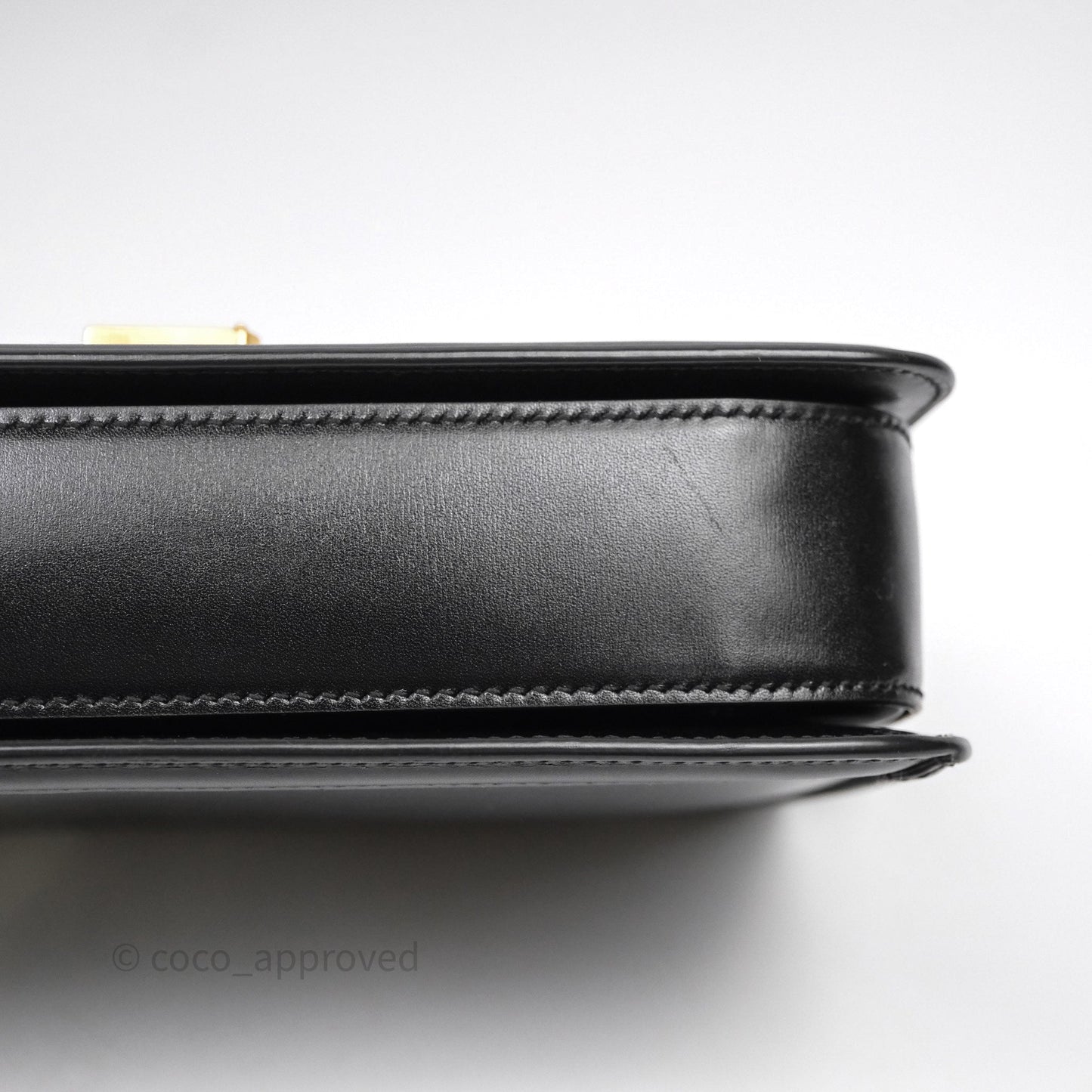 Saint Laurent Medium Black Solferino Bag Gold Hardware