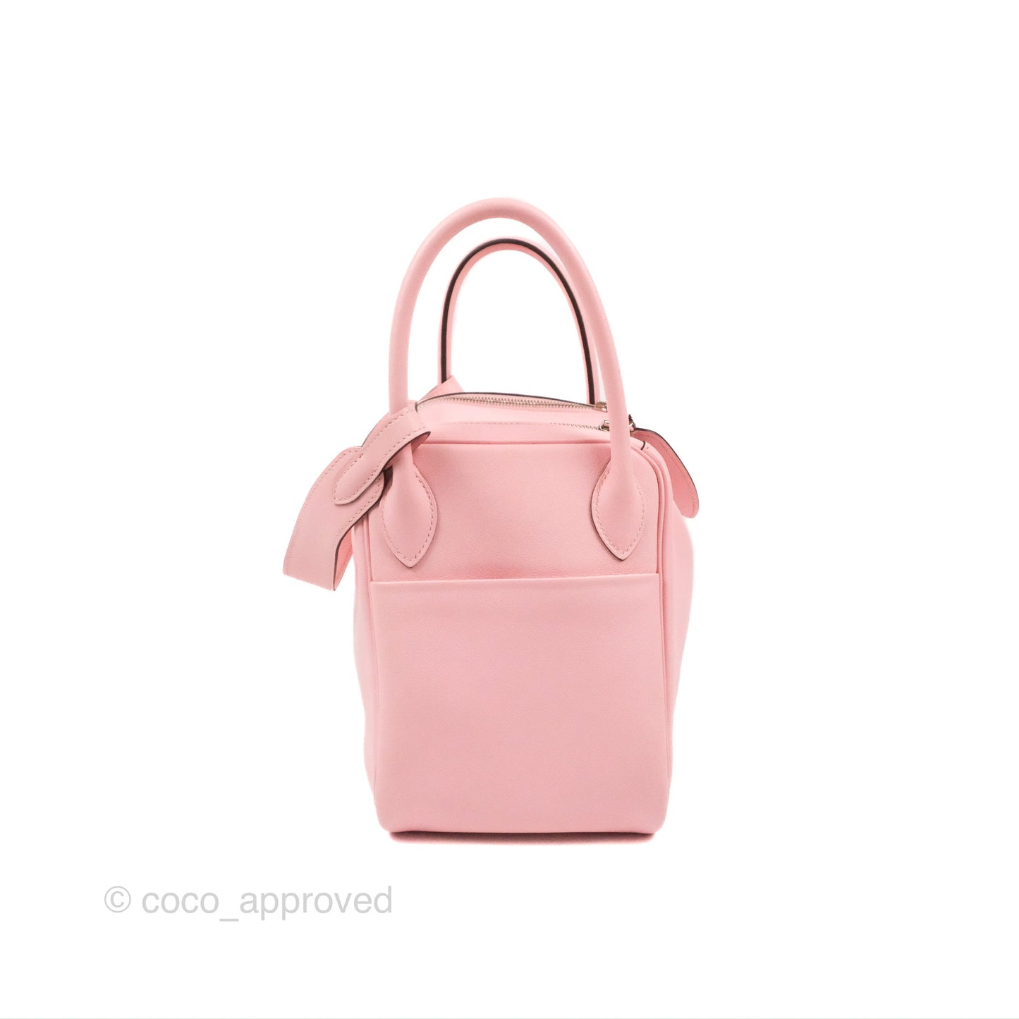 Hermes Lindy 30 Rose Sakura Pink 3Q Swift Palladium Hardware