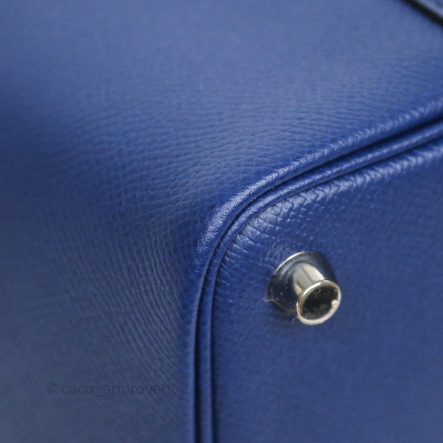 Hermès Tressage De Cuir Picotin Lock 18 Bleu Encre/Brique/Black Epsom