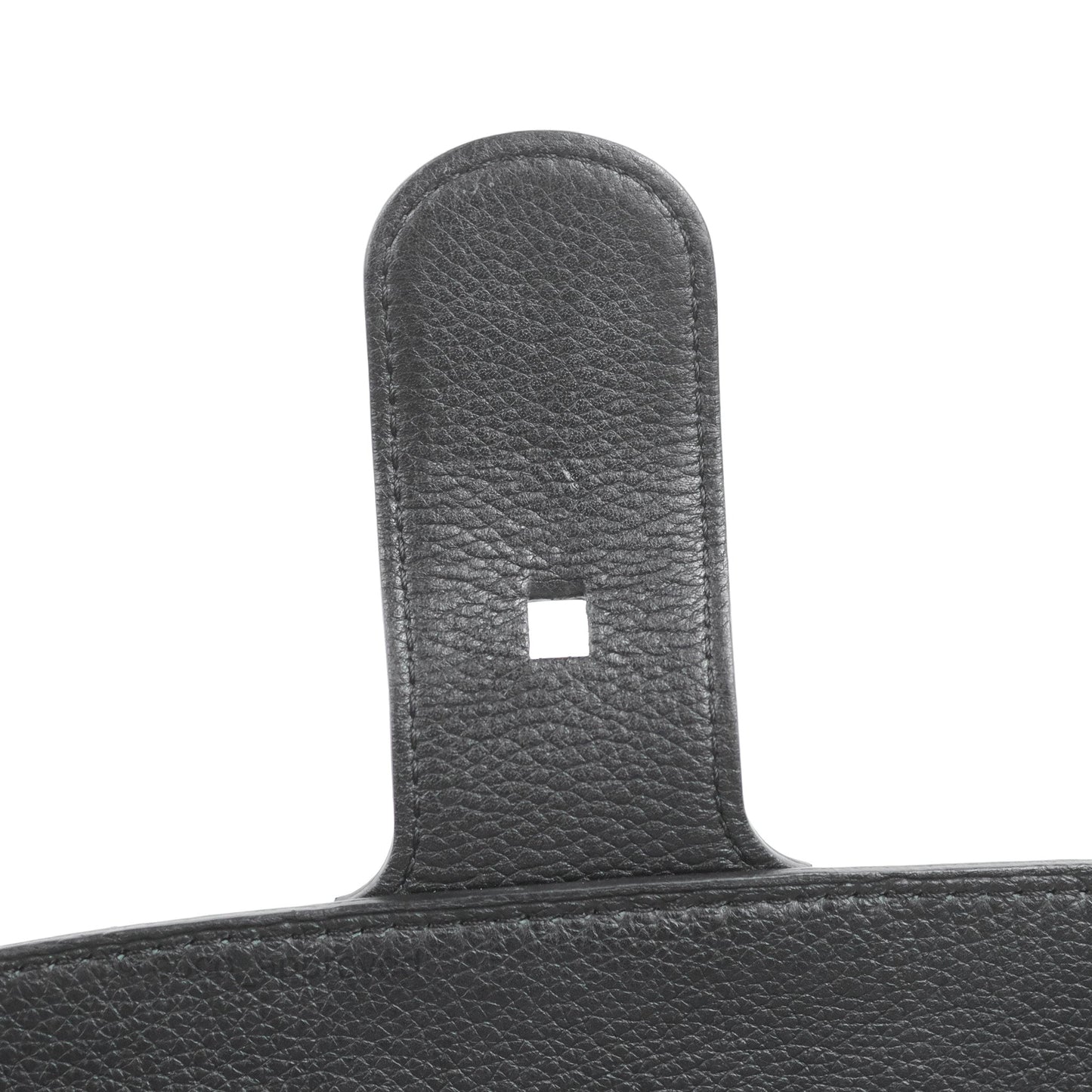 Delvaux Brillant MM Grained Calfskin Satchel Black