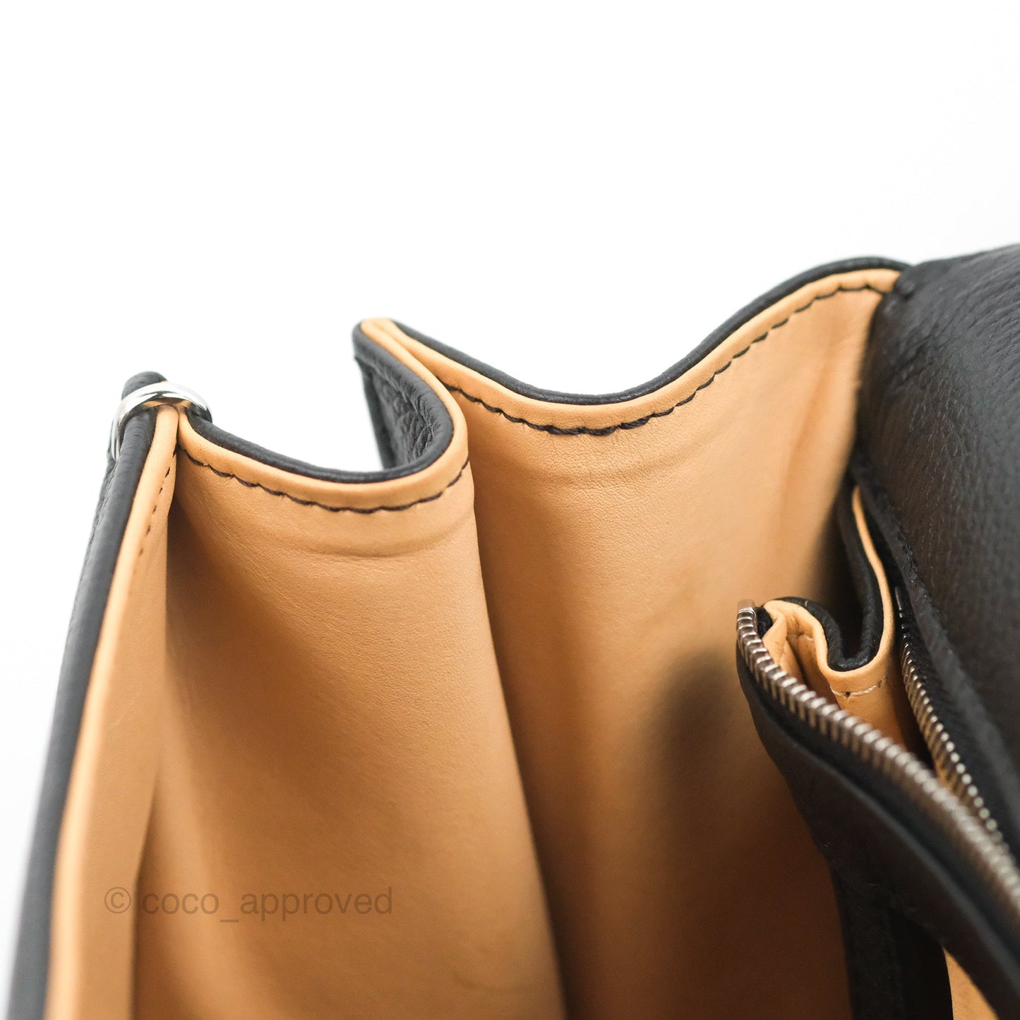 Delvaux Brillant MM Grained Calfskin Satchel Black