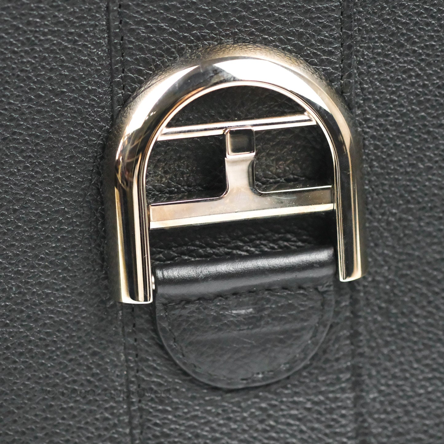 Delvaux Brillant MM Grained Calfskin Satchel Black