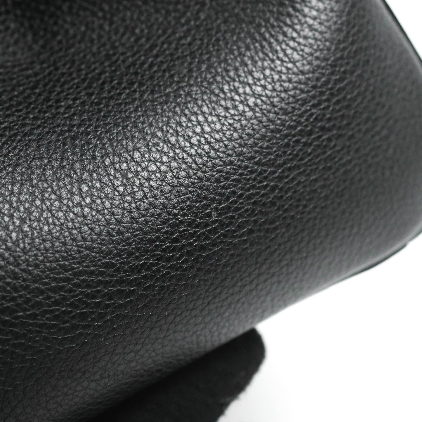 Delvaux Brillant MM Grained Calfskin Satchel Black