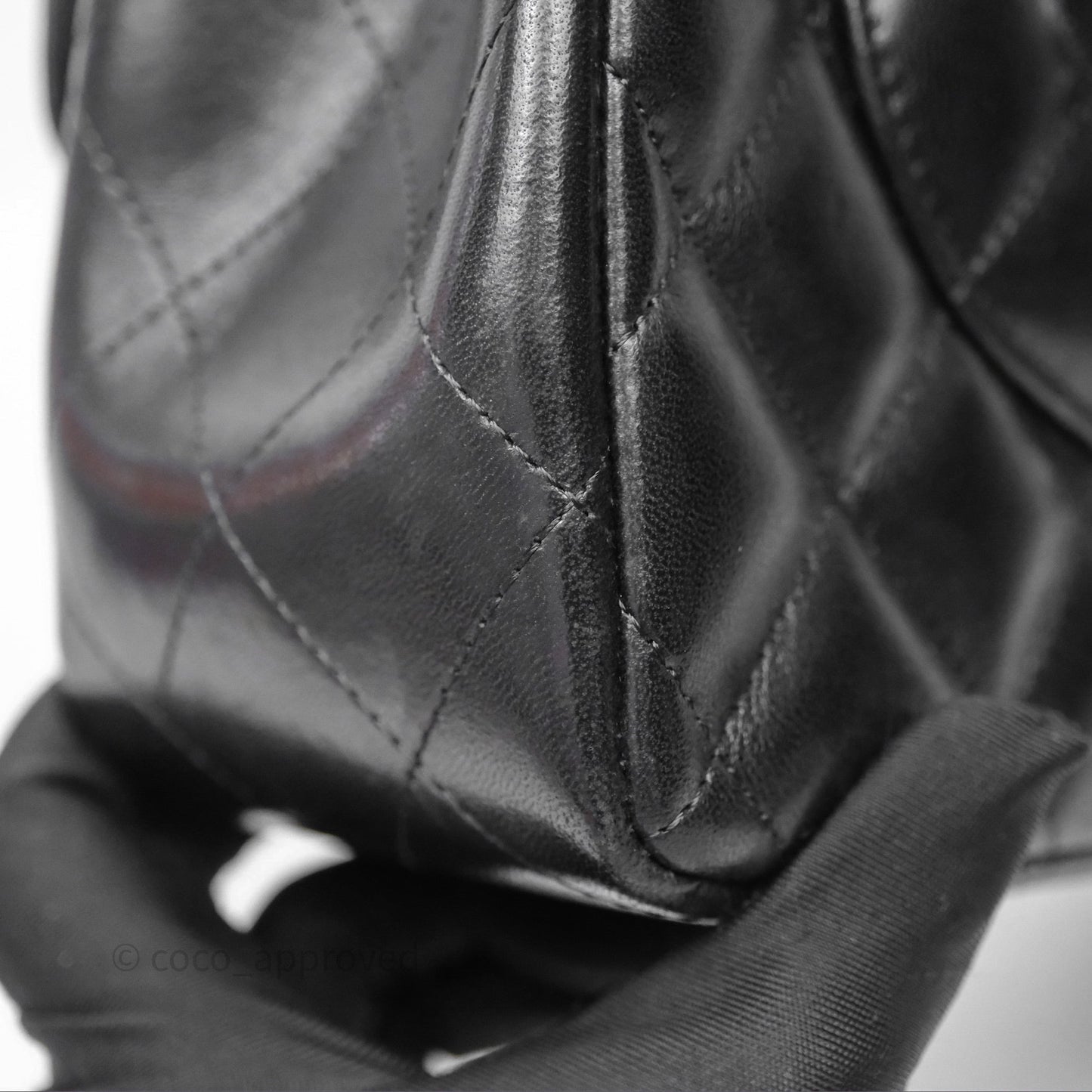 Chanel Jumbo Double Flap Black Lambskin Silver Hardware⁣⁣