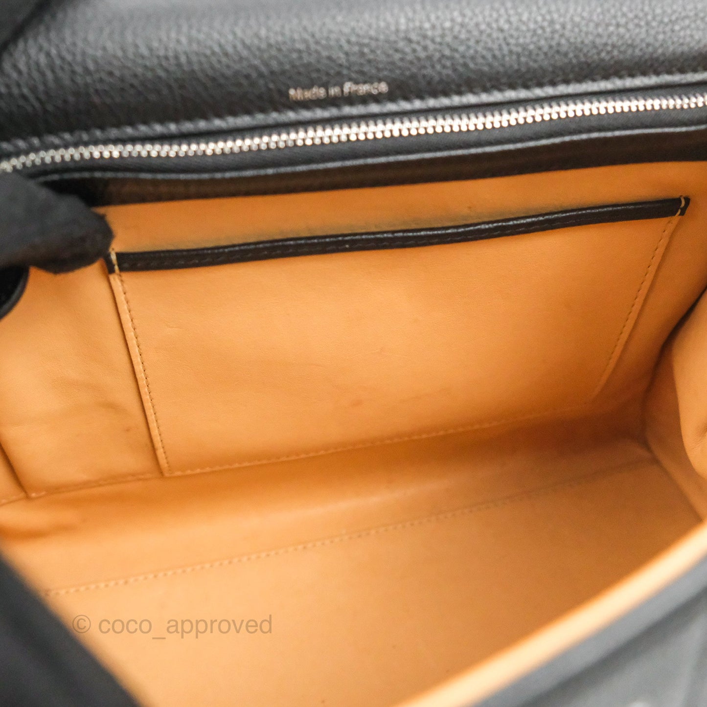 Delvaux Brillant MM Grained Calfskin Satchel Black