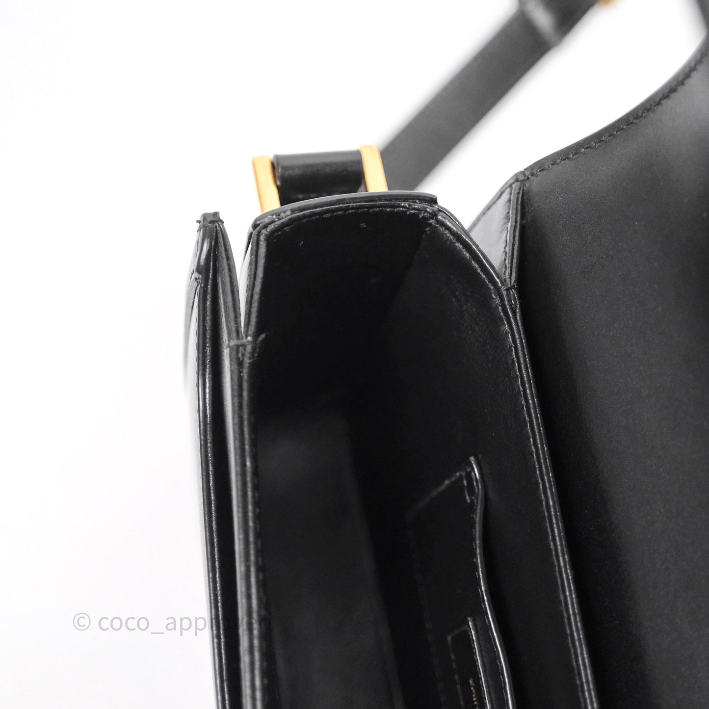 Saint Laurent Medium Black Solferino Bag Gold Hardware