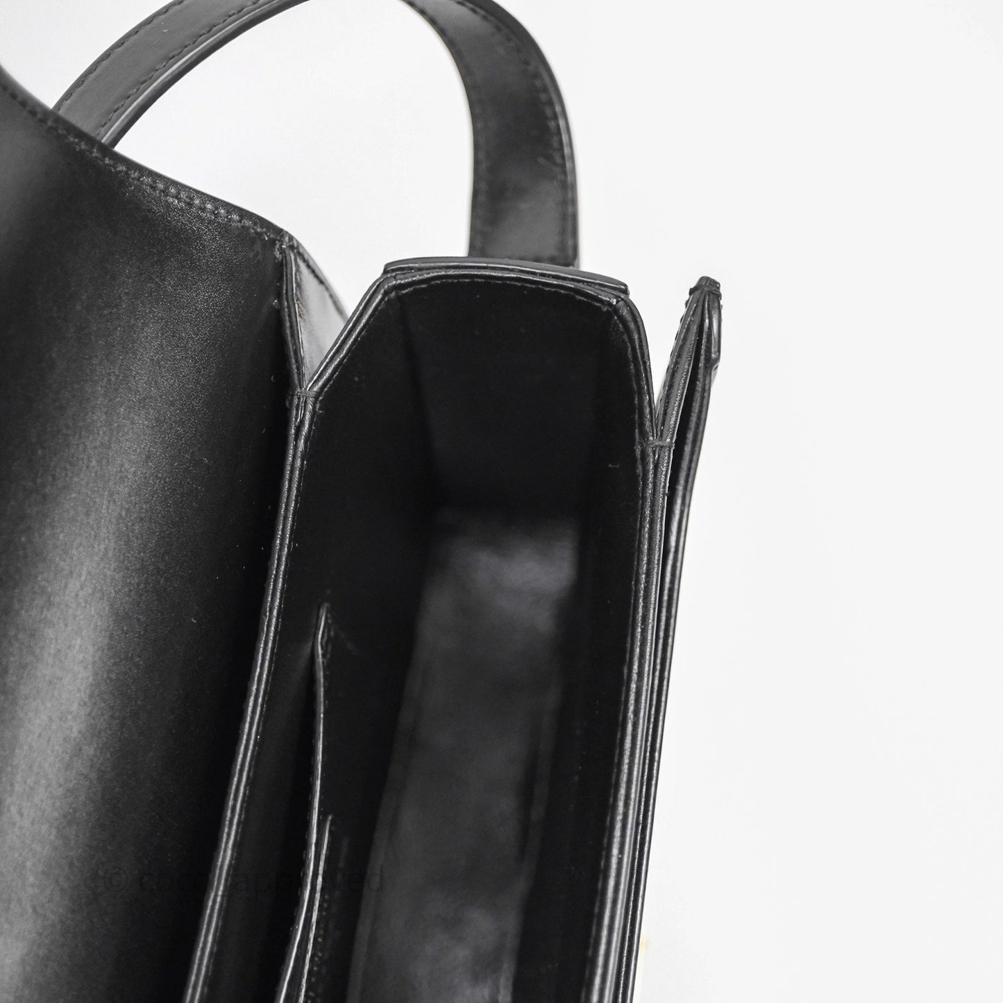 Saint Laurent Medium Black Solferino Bag Gold Hardware
