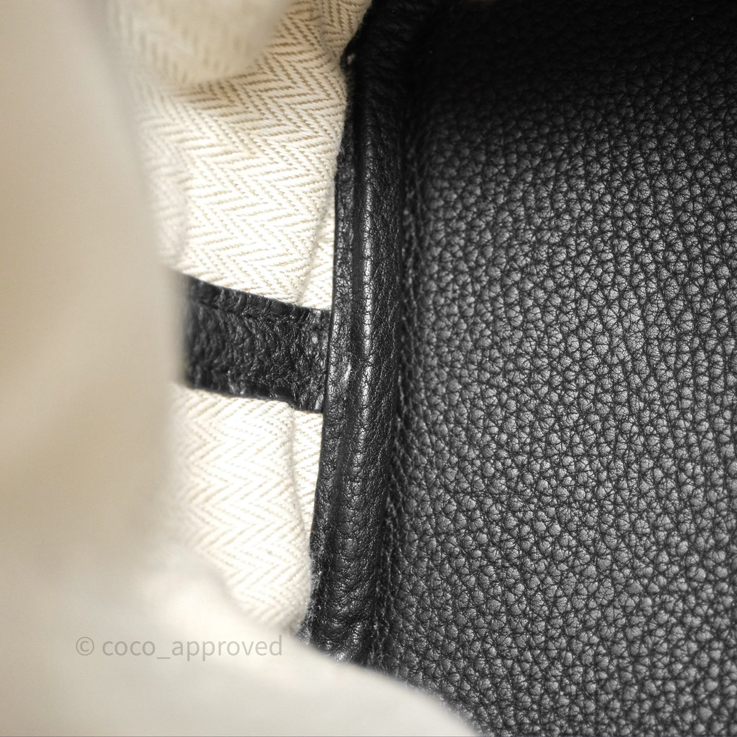 Hermès Garden Party 30 Black Negonda