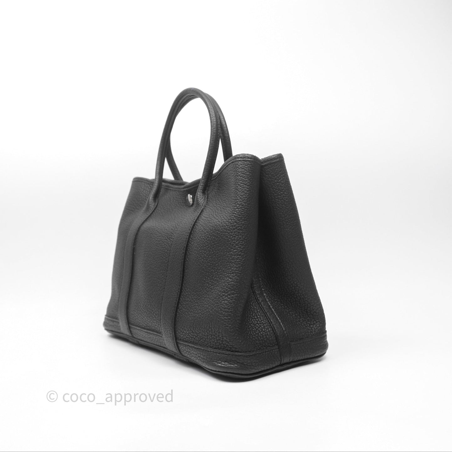 Hermès Garden Party 30 Black Negonda