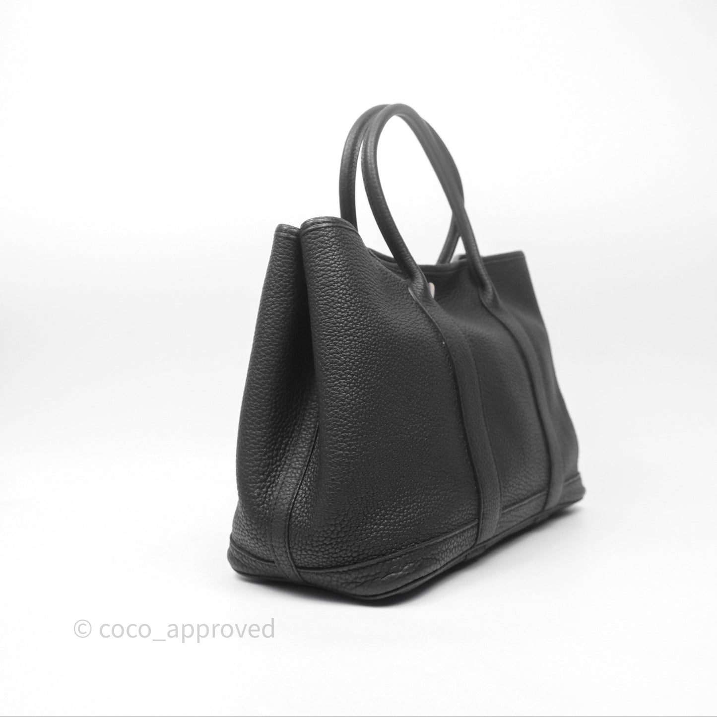 Hermès Garden Party 30 Black Negonda