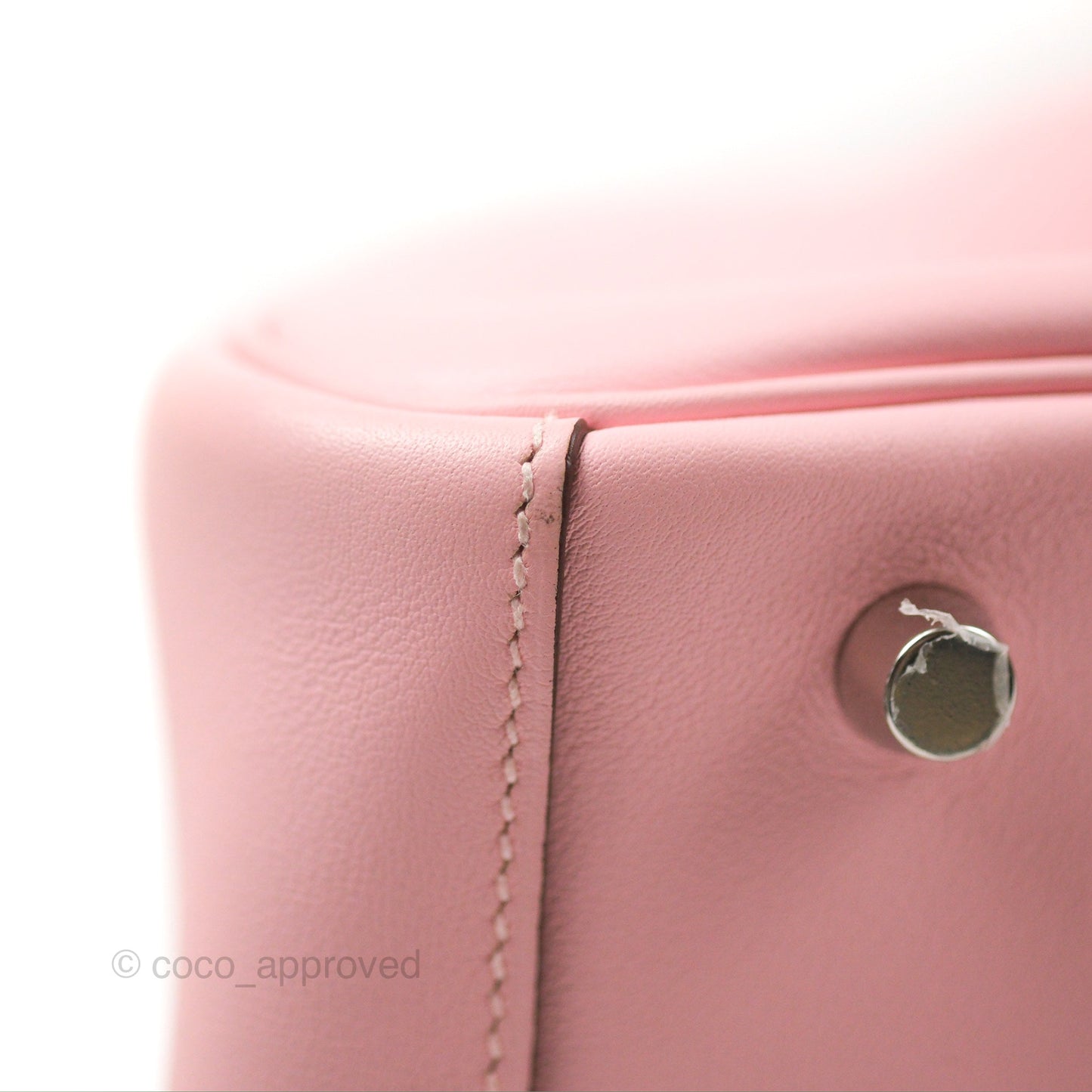 Hermes Lindy 30 Rose Sakura Pink 3Q Swift Palladium Hardware