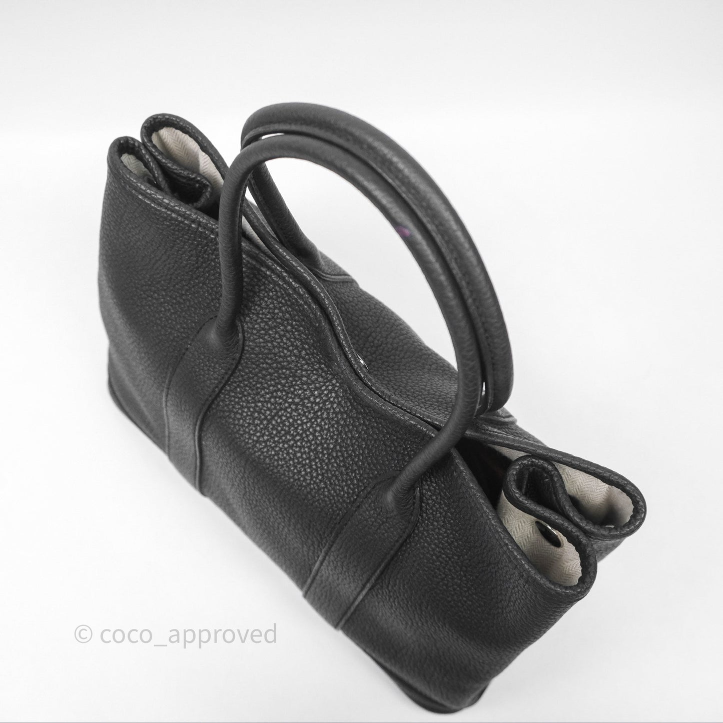 Hermès Garden Party 30 Black Negonda