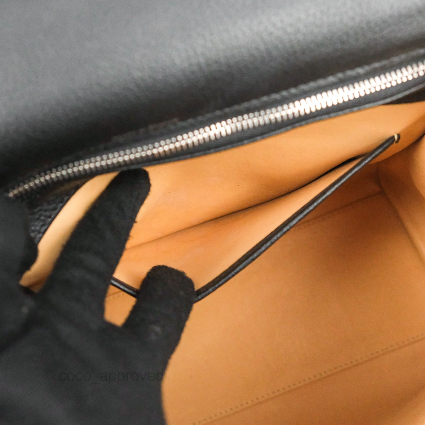 Delvaux Brillant MM Grained Calfskin Satchel Black