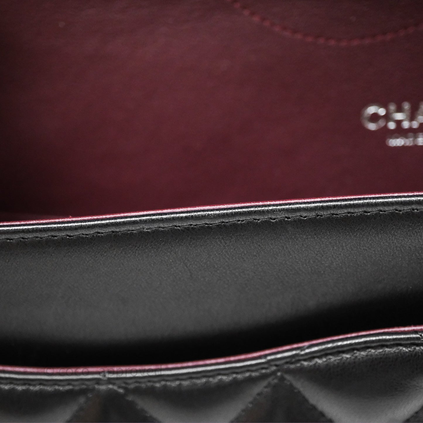Chanel Jumbo Double Flap Black Lambskin Silver Hardware⁣⁣