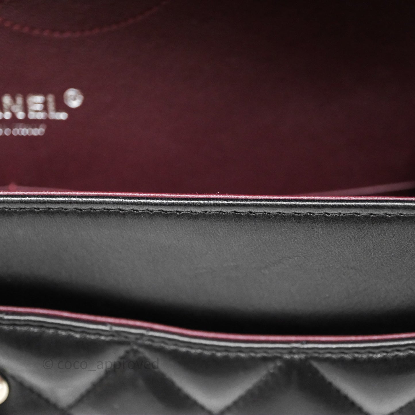 Chanel Jumbo Double Flap Black Lambskin Silver Hardware⁣⁣