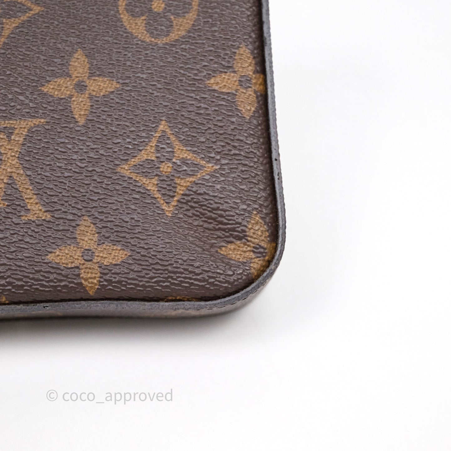 Louis Vuitton Félicie Pochette Clutch Monogram Canvas Gold Hardware