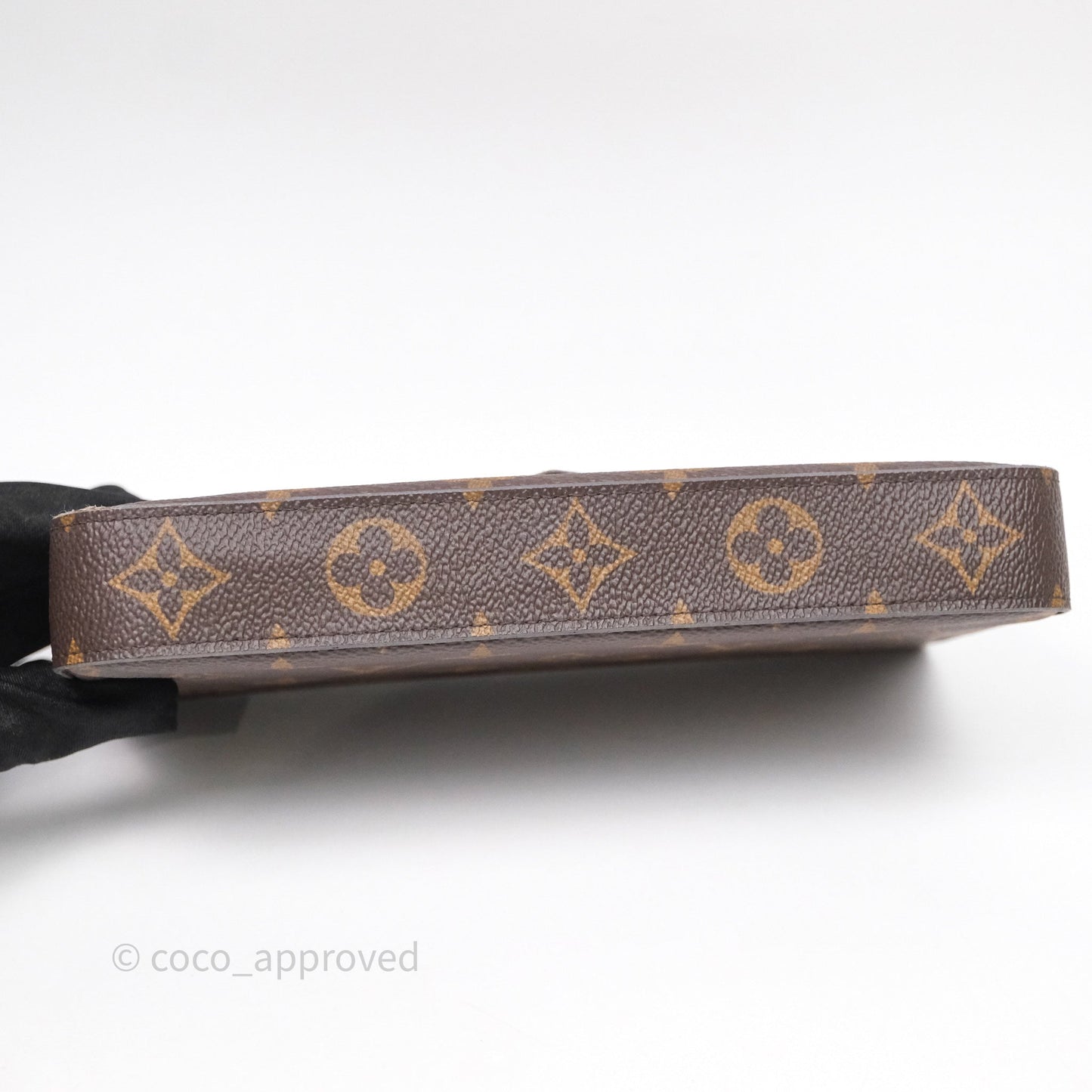 Louis Vuitton Félicie Pochette Clutch Monogram Canvas Gold Hardware