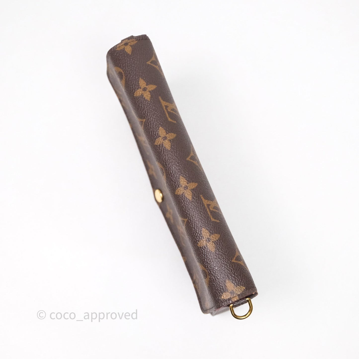 Louis Vuitton Félicie Pochette Clutch Monogram Canvas Gold Hardware