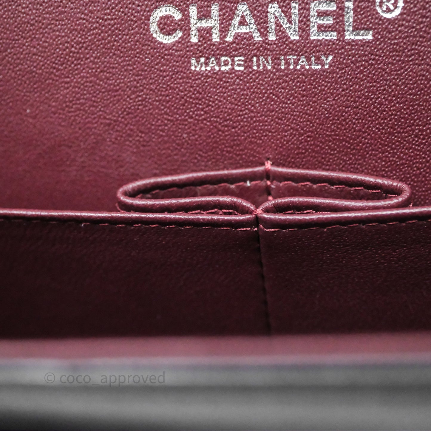 Chanel Jumbo Double Flap Black Lambskin Silver Hardware⁣⁣