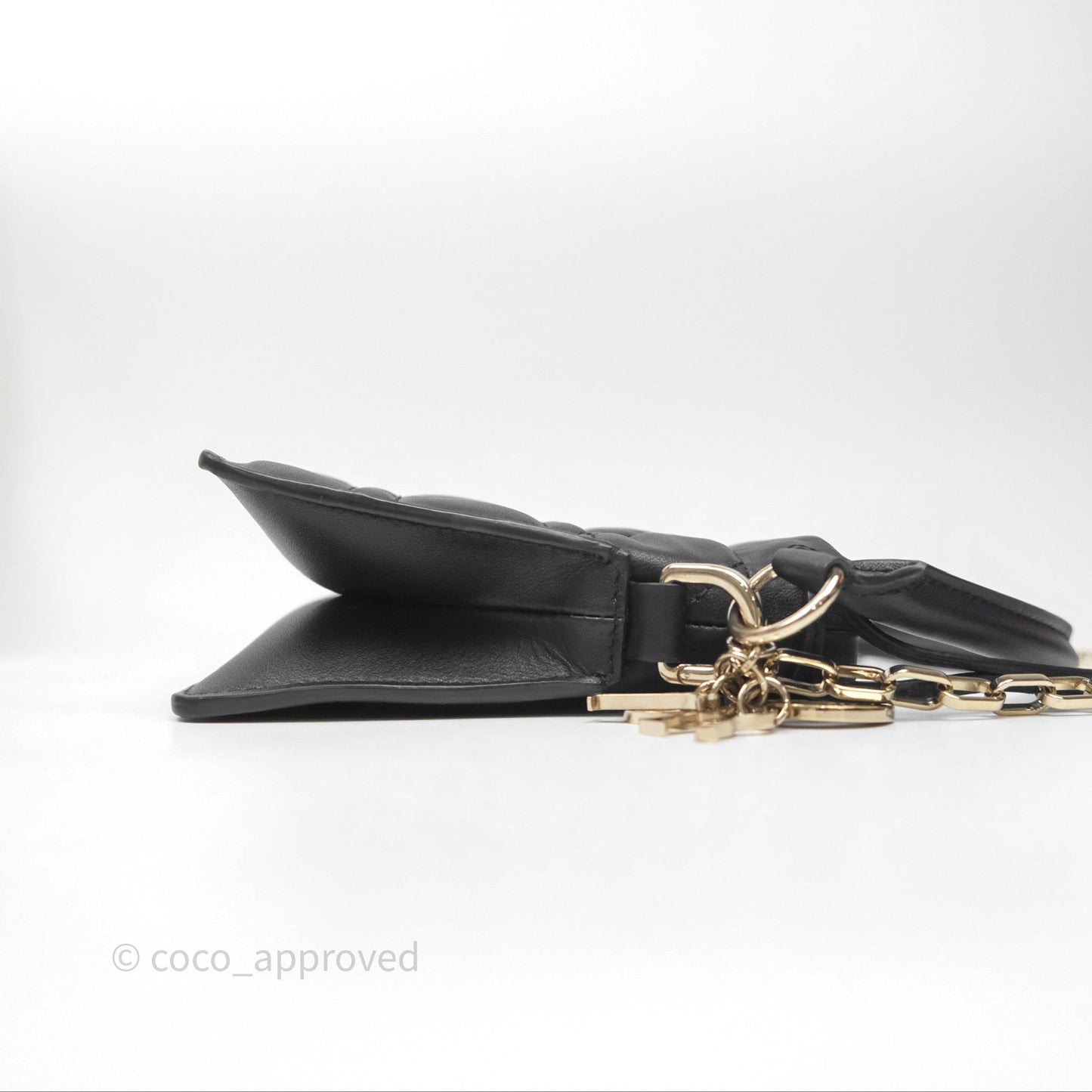 Christian Dior Lady Dior Milly Mini Bag Black Cannage Lambskin