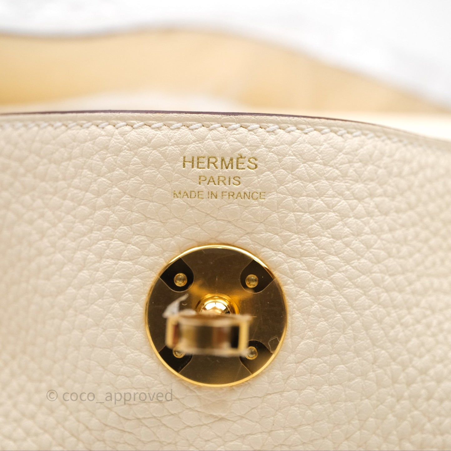 Hermès Lindy 26 Nata I2 Clemence Gold Hardware