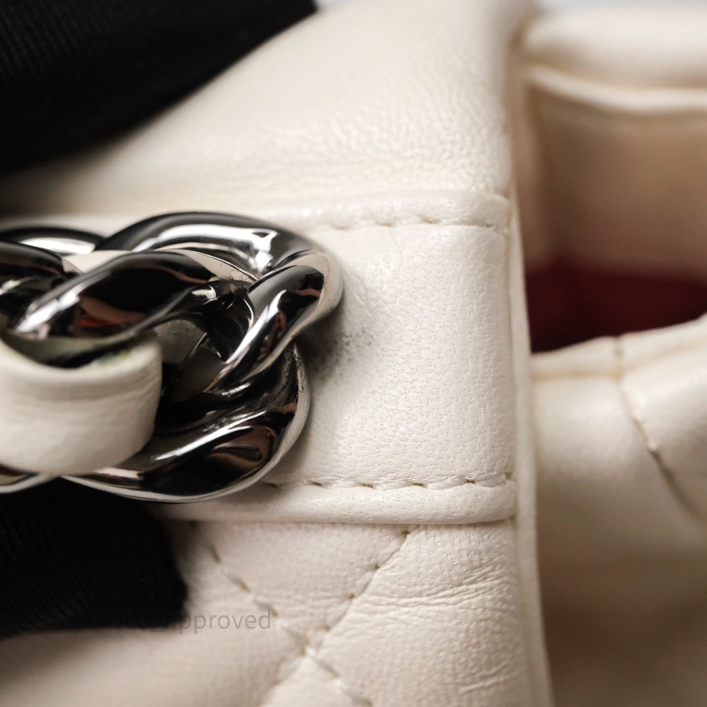 Chanel 19 Small White Mixed Hardware