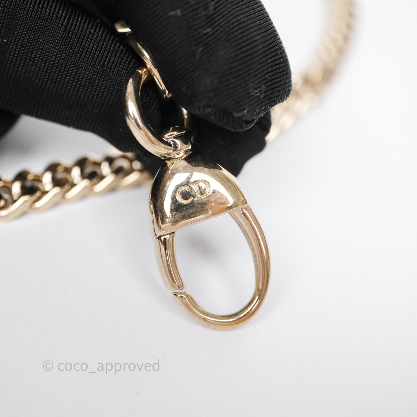 Christian Dior Mini Lady Dior Red Patent Cannage Gold Hardware