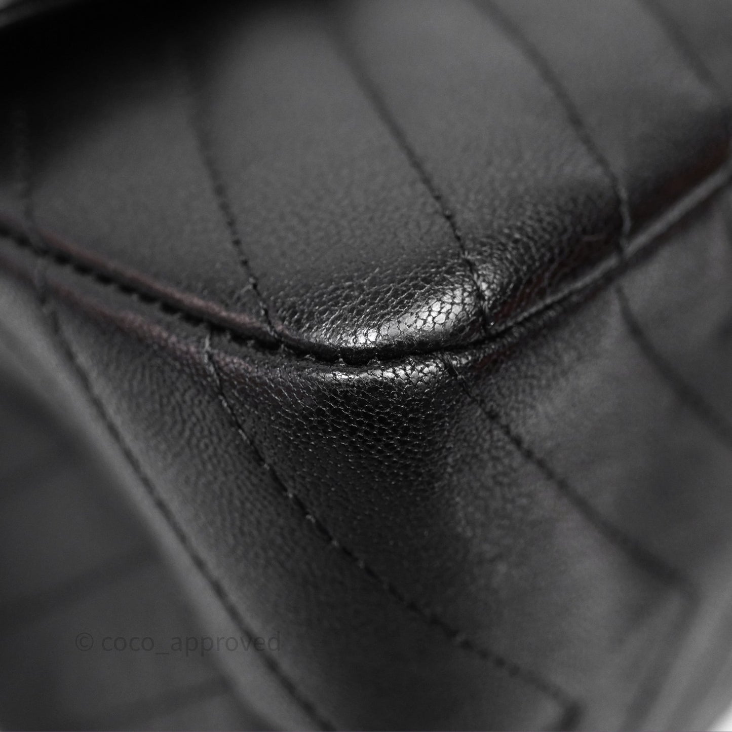 Chanel Reissue 227 Chevron So Black Calfskin