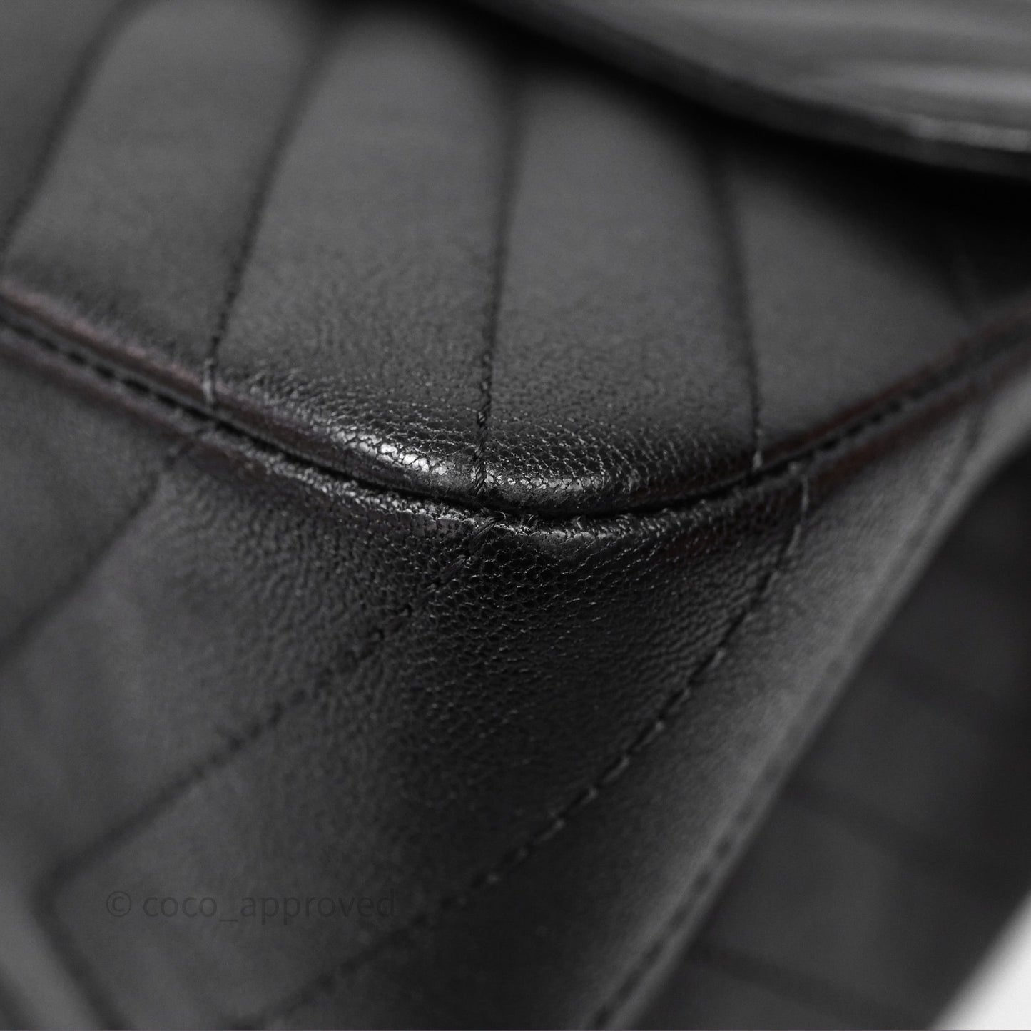 Chanel Reissue 227 Chevron So Black Calfskin