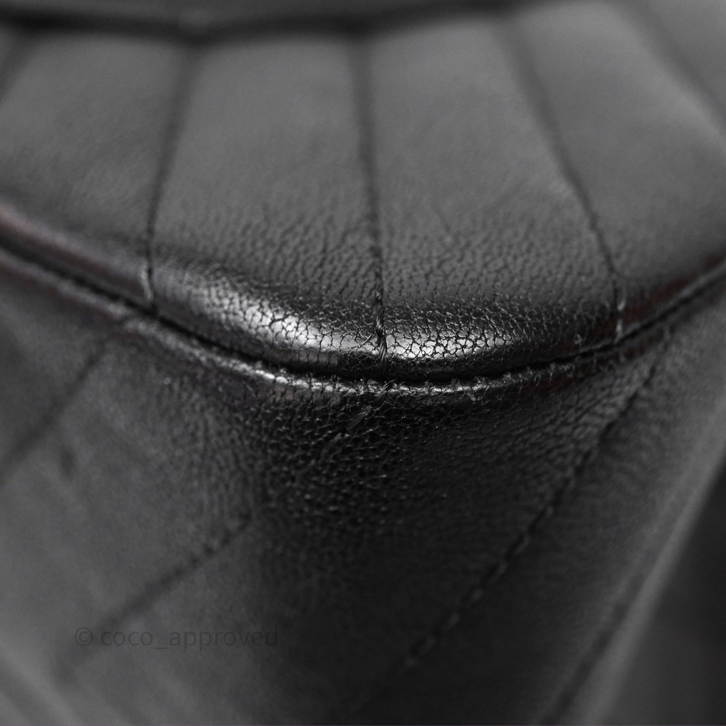 Chanel Reissue 227 Chevron So Black Calfskin