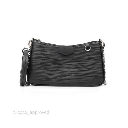 Louis Vuitton Epi Easy Pouch On Strap Black