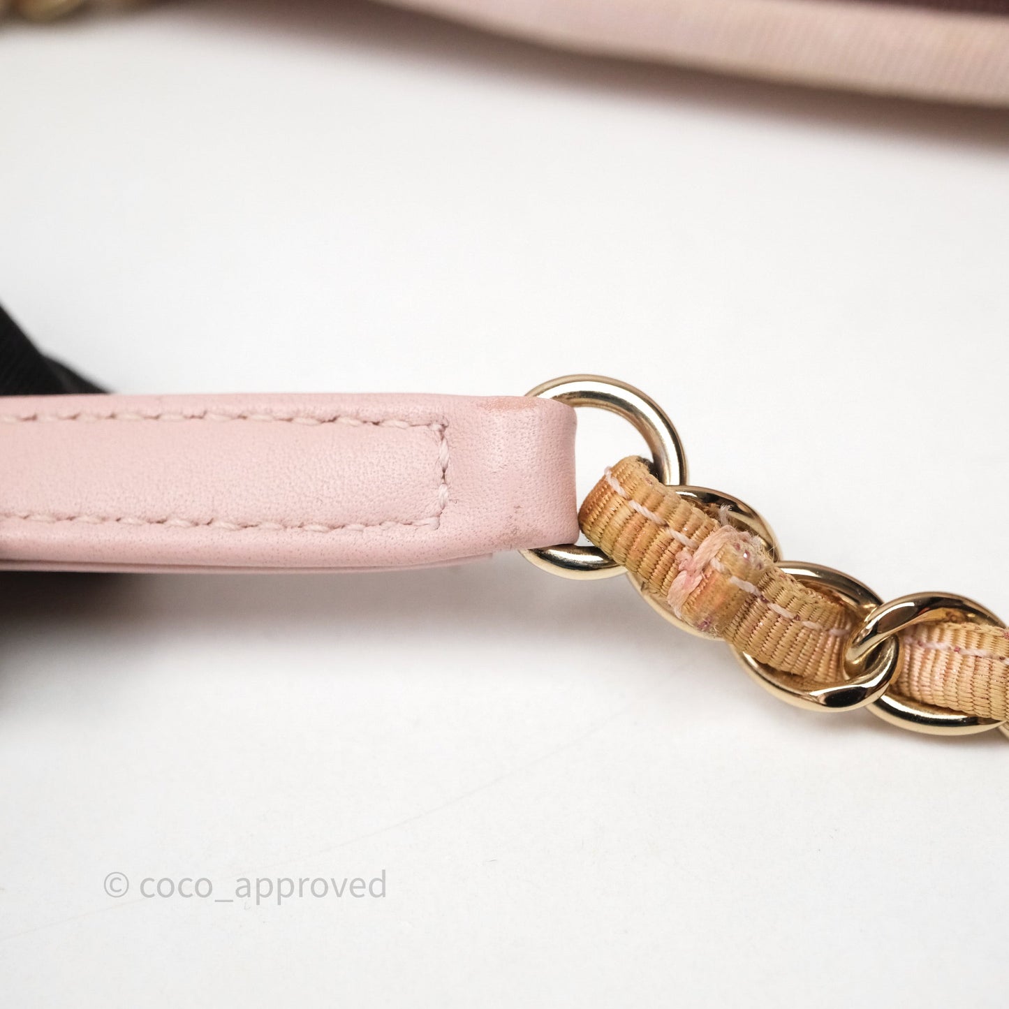 Chanel Medium Deauville Pink Glitter Raffia Gold Hardware