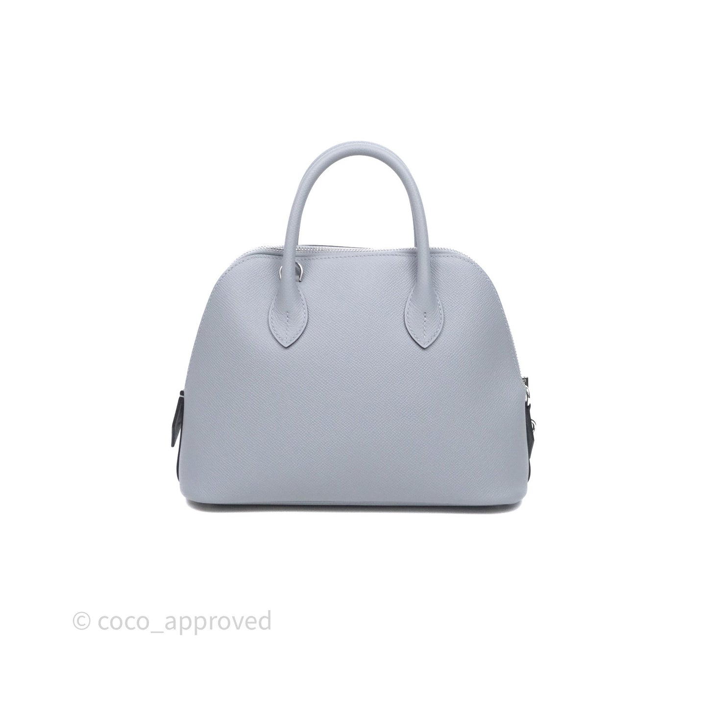 Hermès Bolide 1923 25 Gris Pantin P0 Epsom Palladium Hardware
