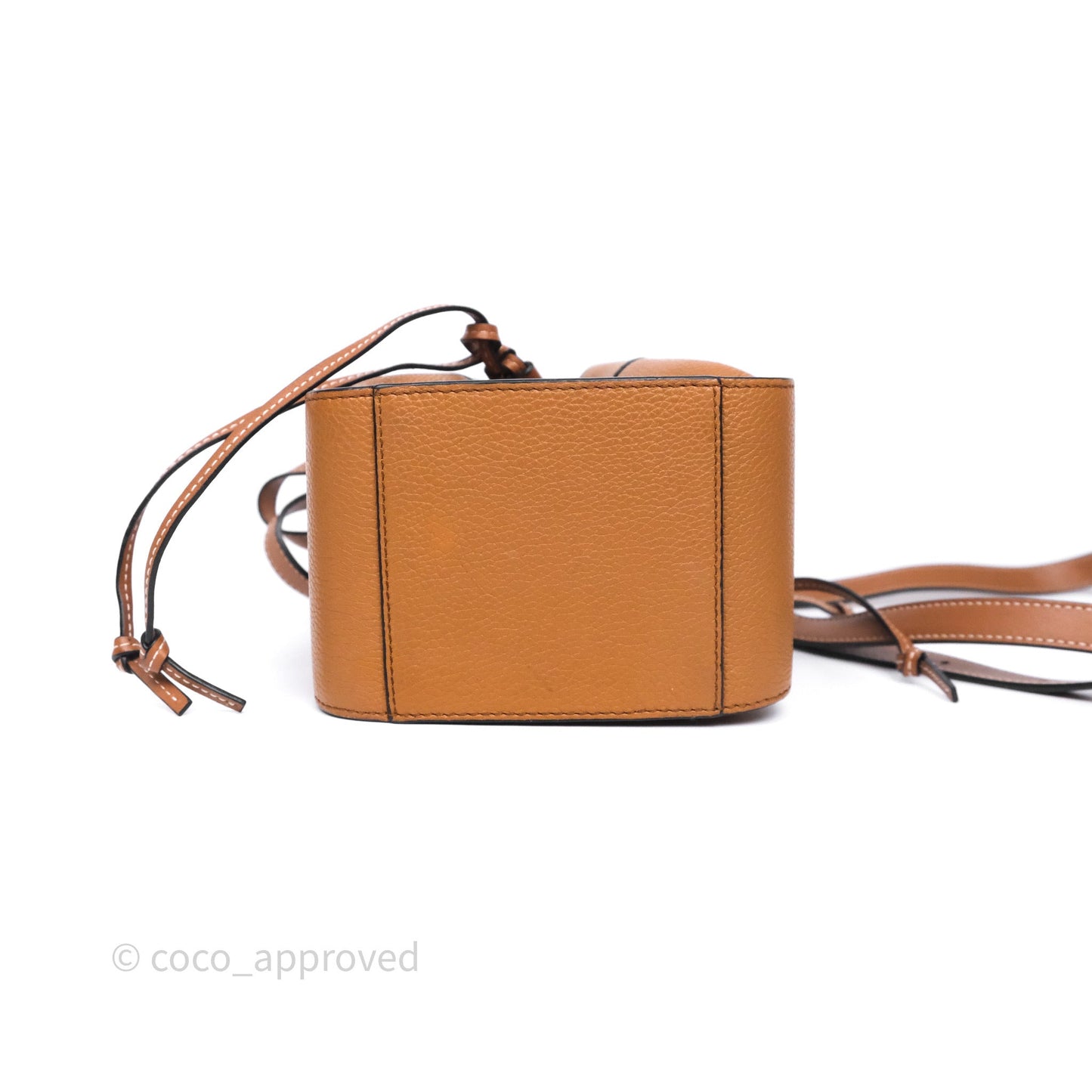 Loewe Mini Hammock Drawstring Tan Calfskin