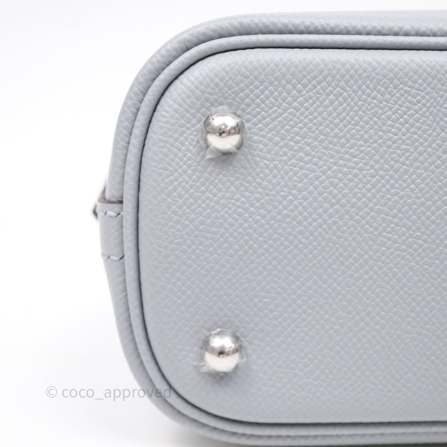 Hermès Bolide 1923 25 Gris Pantin P0 Epsom Palladium Hardware