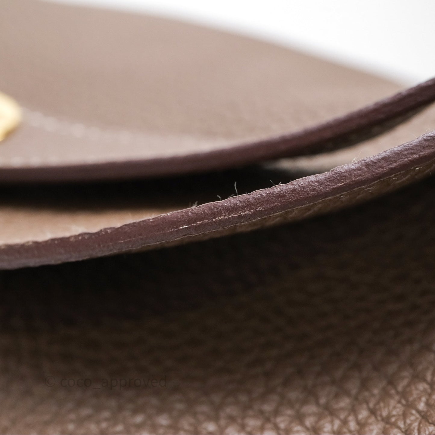 Hermès Lindy 30 Etoupe 18 Clemence Gold Hardware