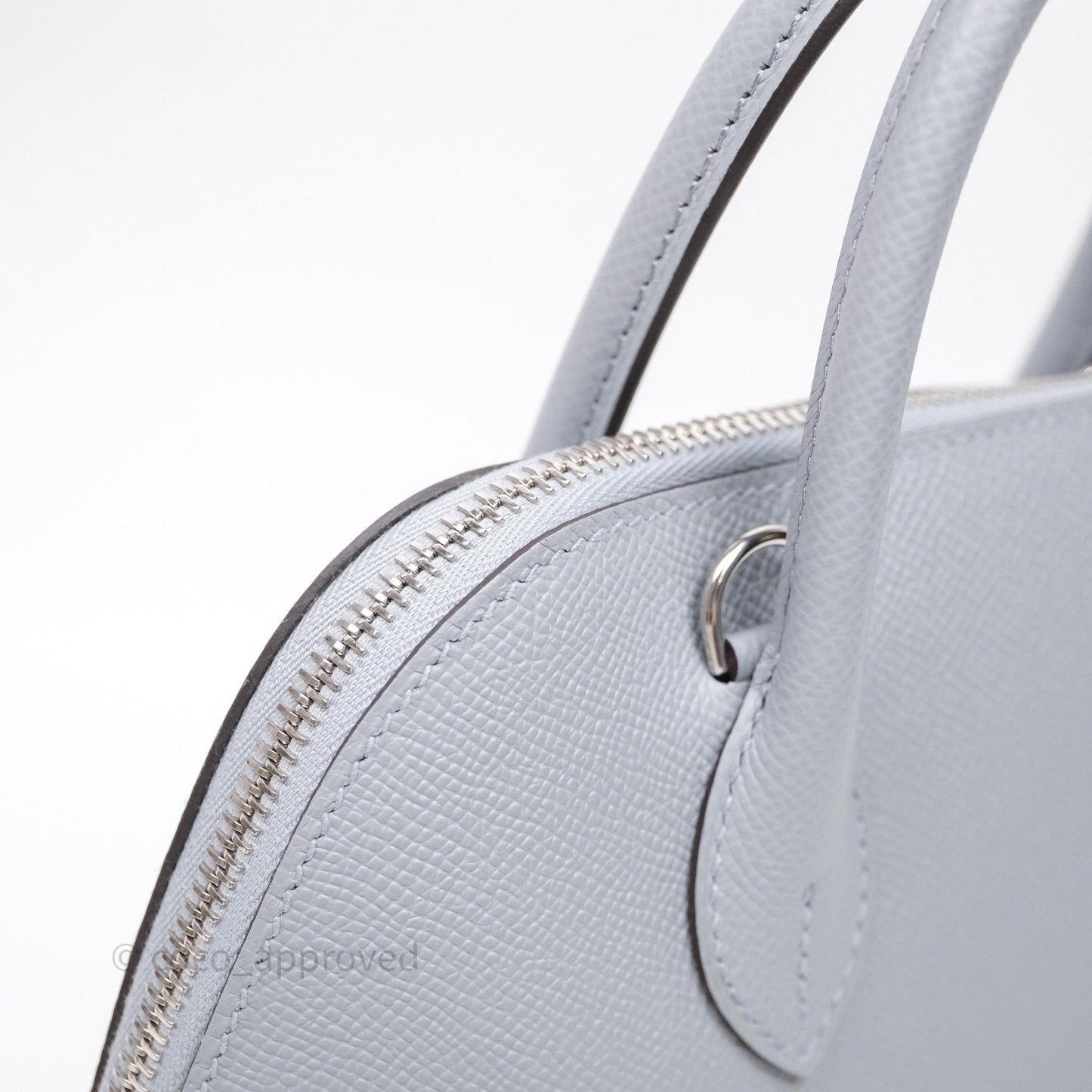Hermès Bolide 1923 25 Gris Pantin P0 Epsom Palladium Hardware