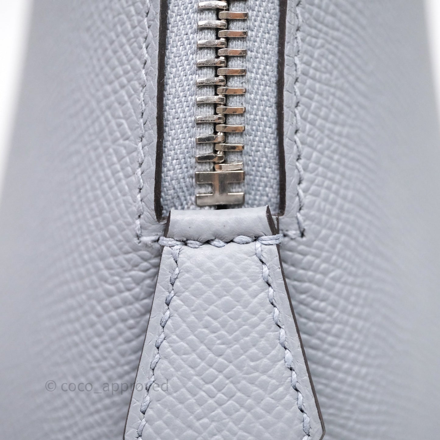 Hermès Bolide 1923 25 Gris Pantin P0 Epsom Palladium Hardware