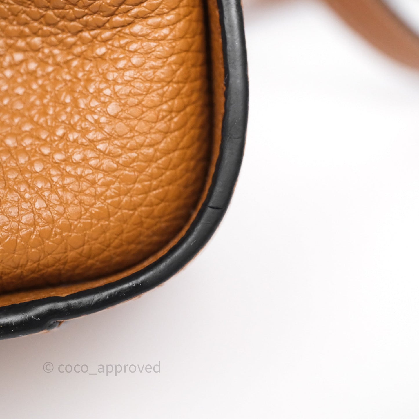 Loewe Mini Hammock Drawstring Tan Calfskin