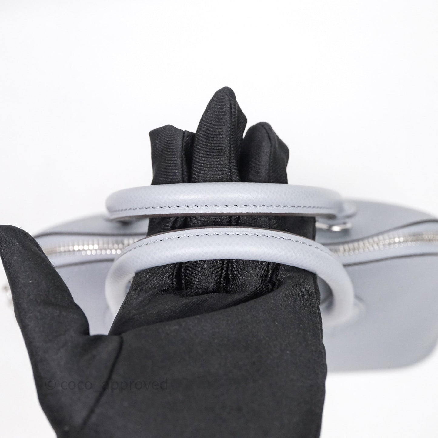 Hermès Bolide 1923 25 Gris Pantin P0 Epsom Palladium Hardware