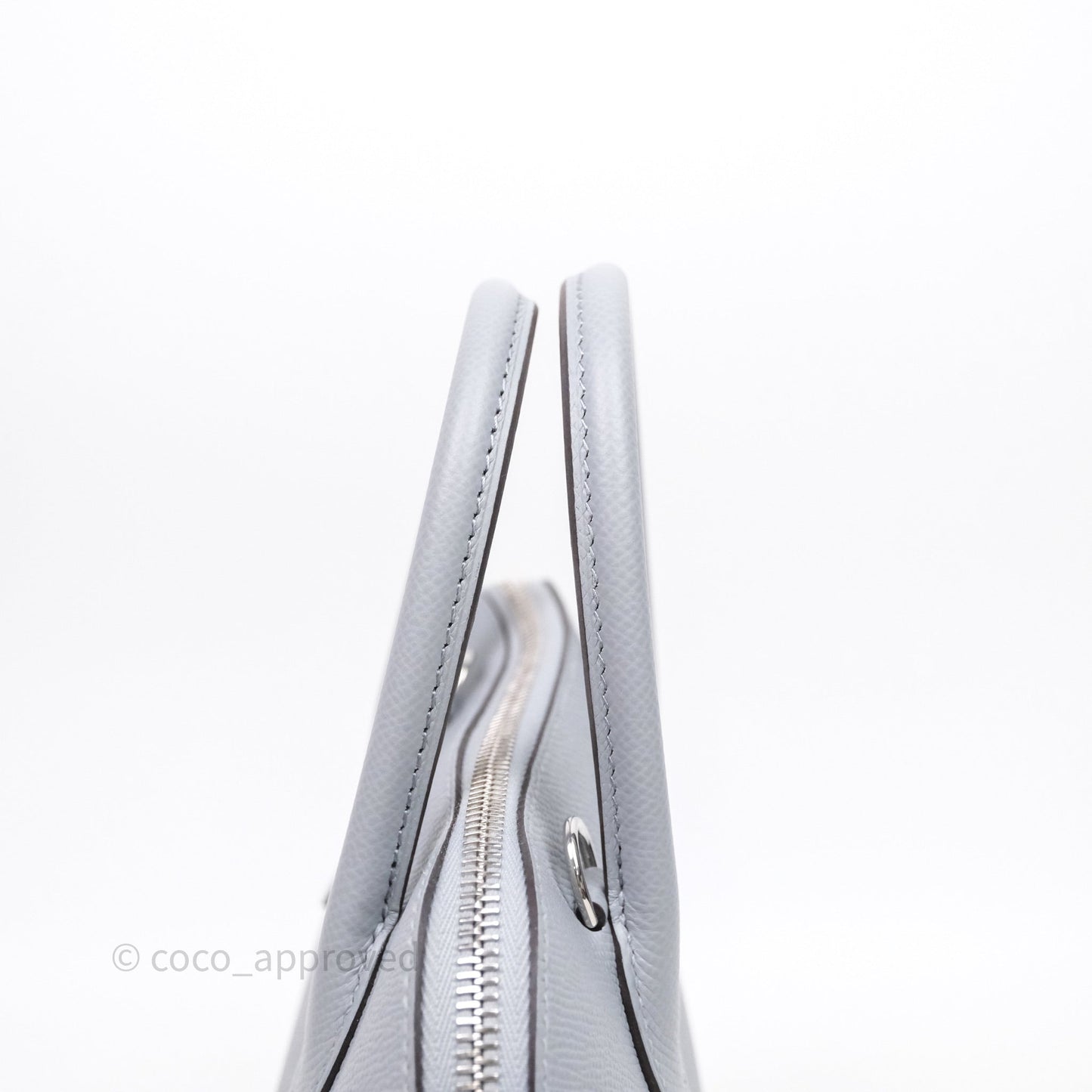 Hermès Bolide 1923 25 Gris Pantin P0 Epsom Palladium Hardware