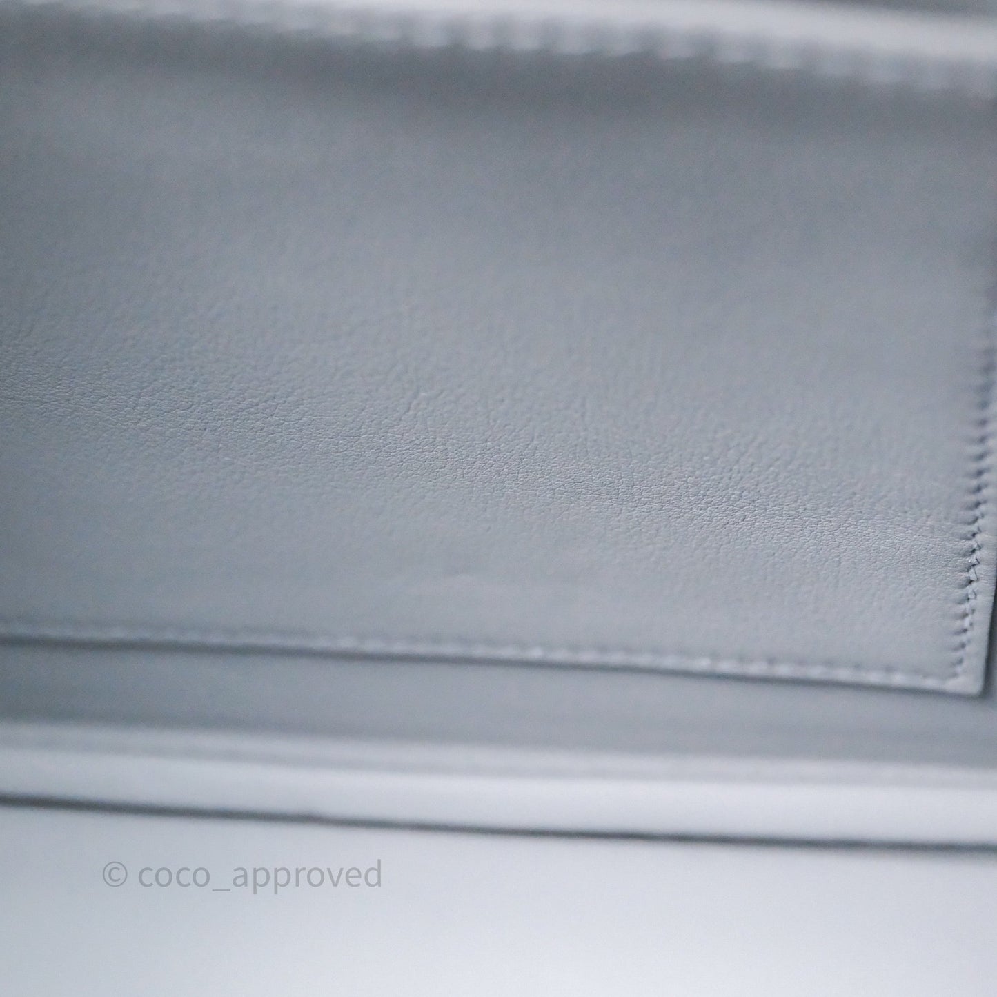 Hermès Bolide 1923 25 Gris Pantin P0 Epsom Palladium Hardware