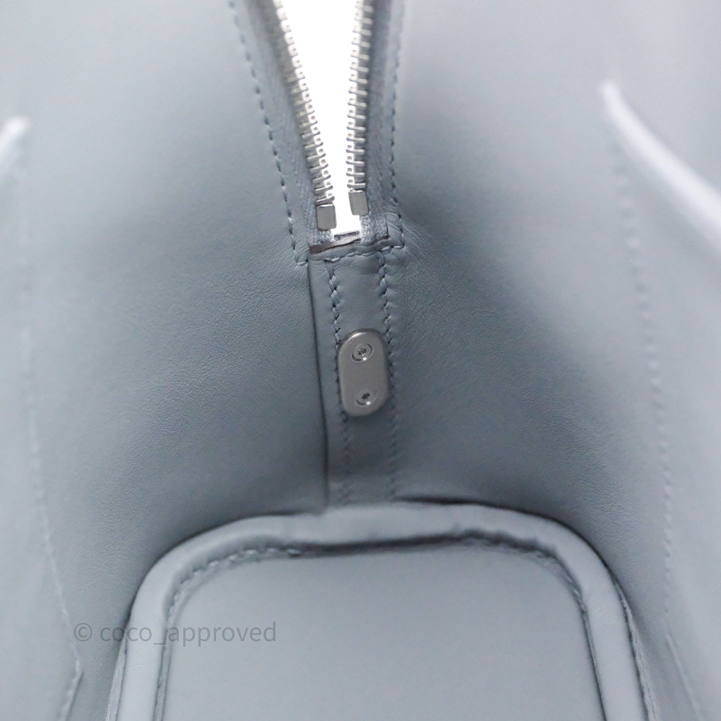 Hermès Bolide 1923 25 Gris Pantin P0 Epsom Palladium Hardware