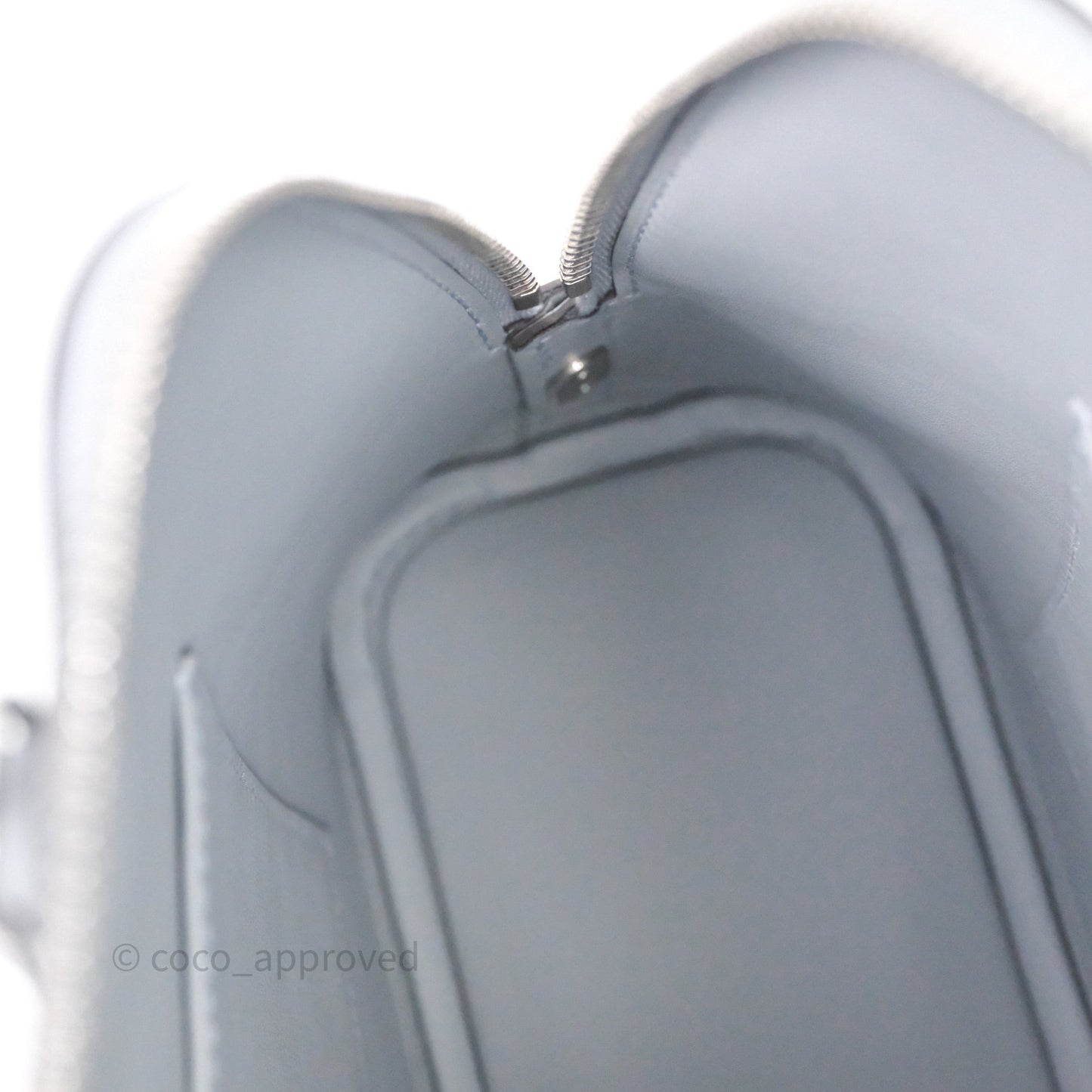 Hermès Bolide 1923 25 Gris Pantin P0 Epsom Palladium Hardware