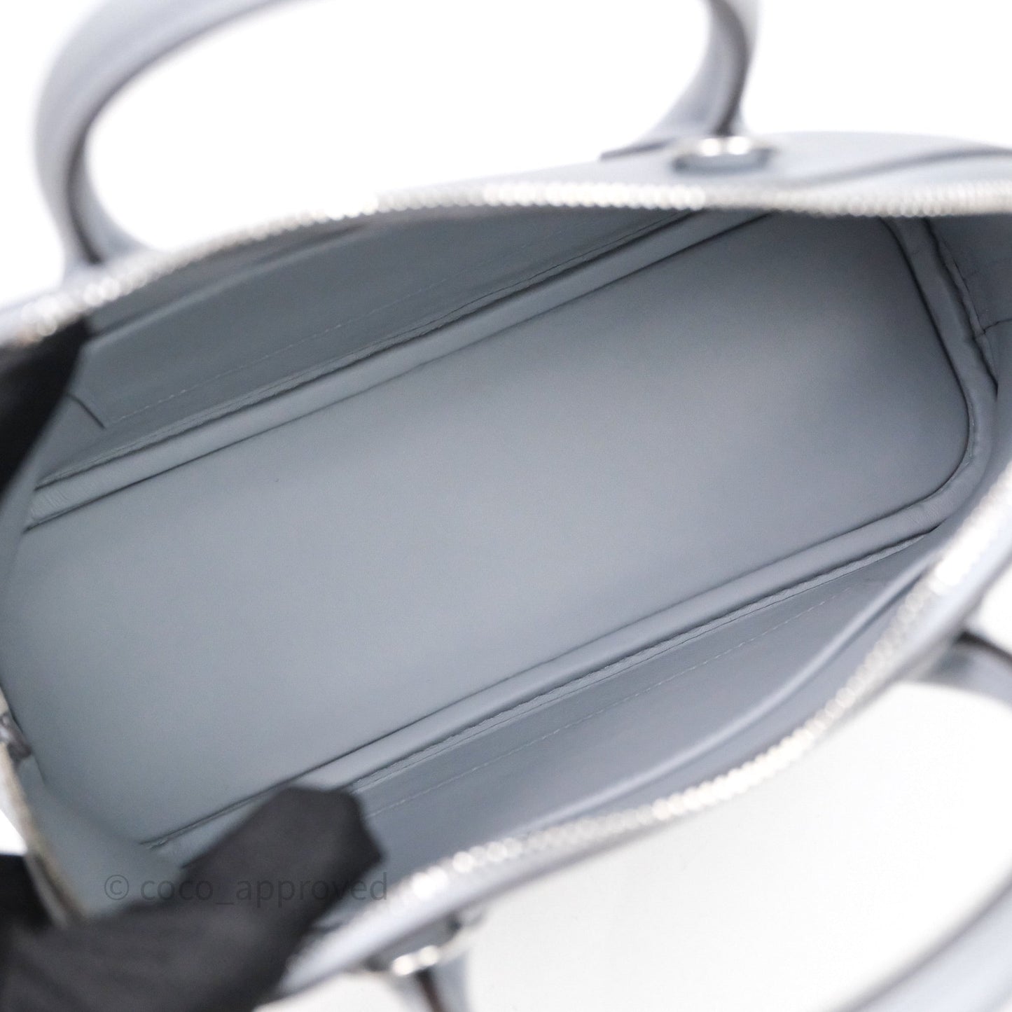 Hermès Bolide 1923 25 Gris Pantin P0 Epsom Palladium Hardware