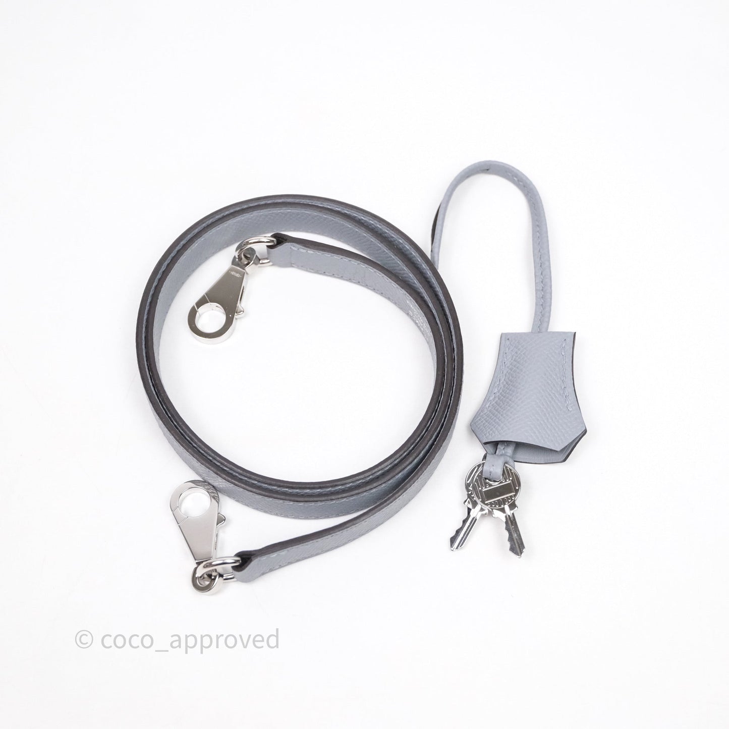 Hermès Bolide 1923 25 Gris Pantin P0 Epsom Palladium Hardware