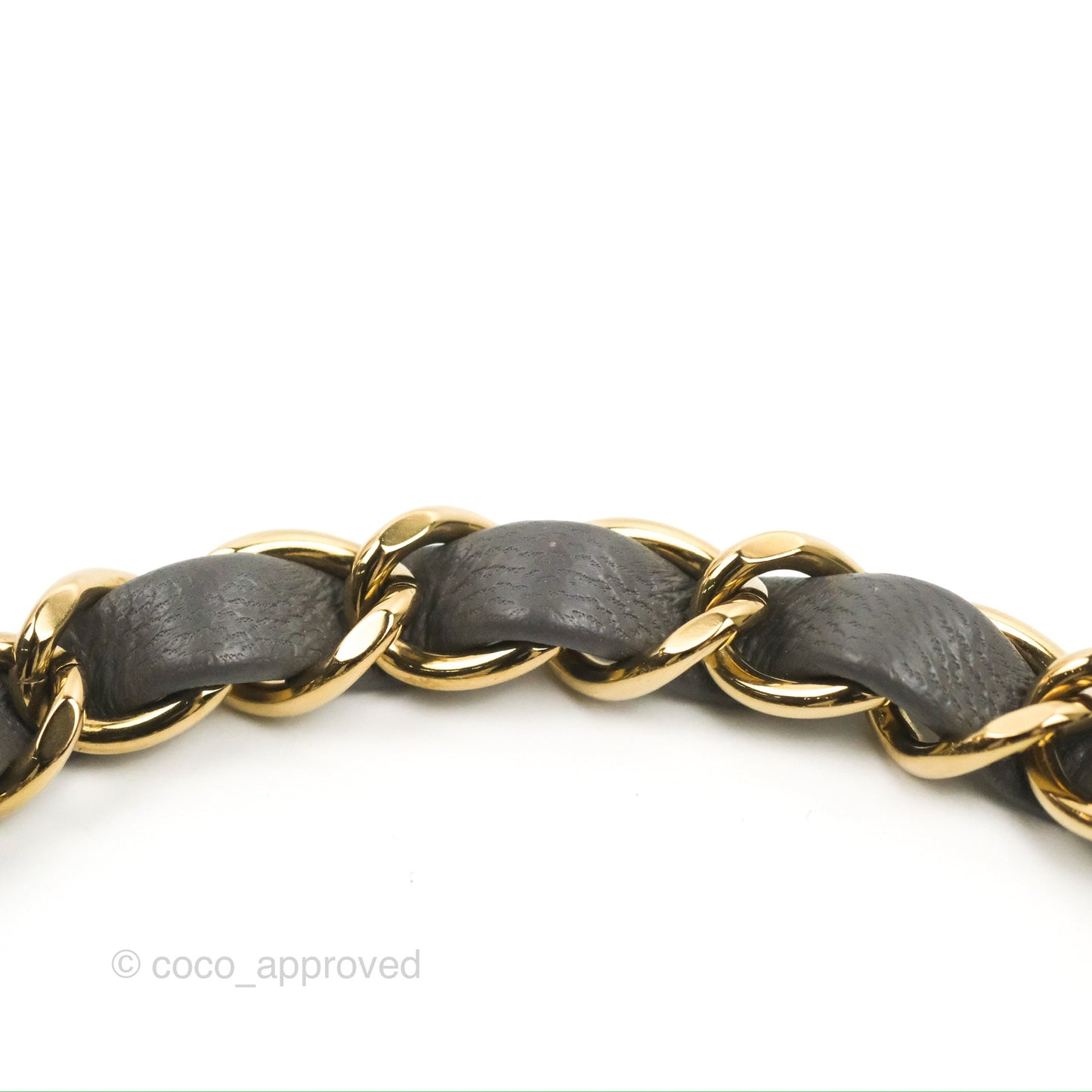 Chanel Quilted Mini Square Grey Lambskin Gold Hardware