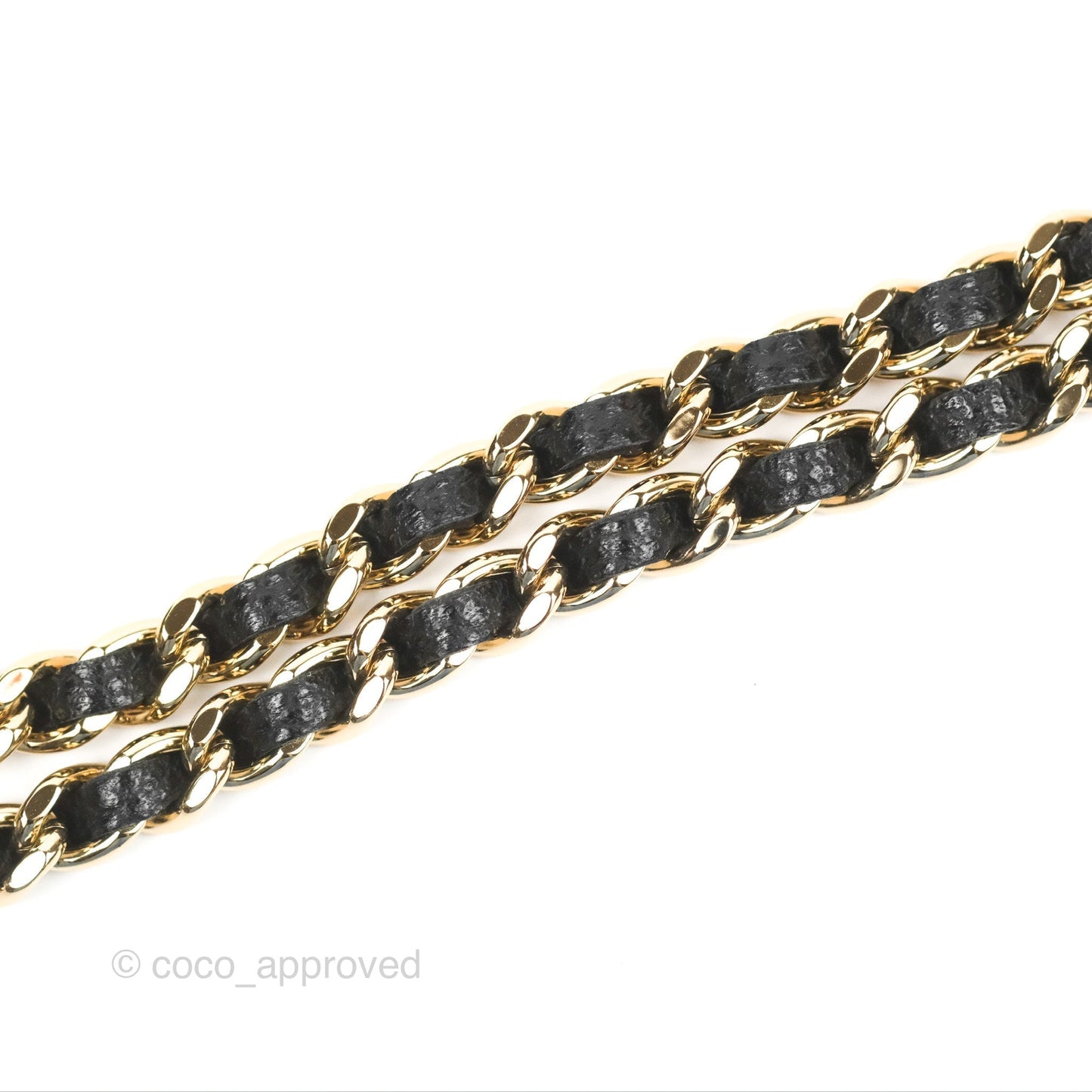 Chanel Evening Bag Black Caviar Gold Hardware 22S
